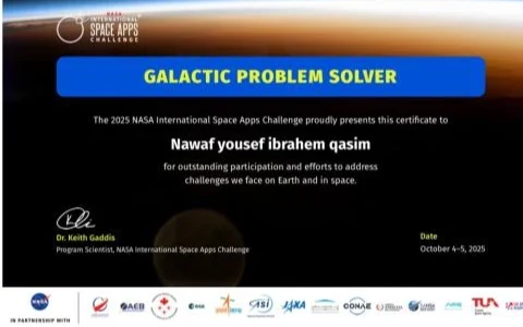 Galactic Problem Solver — NASA Space Apps Challenge 2025